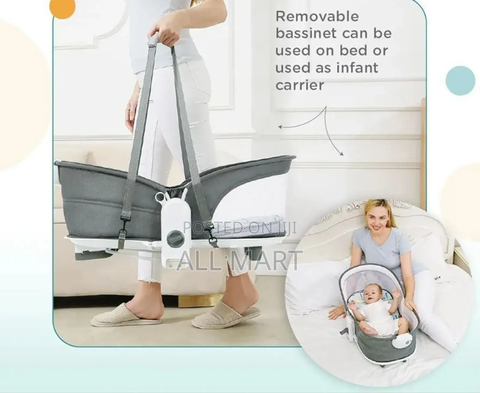 Mastela 6 In1 Multifunctional Baby Bassinet