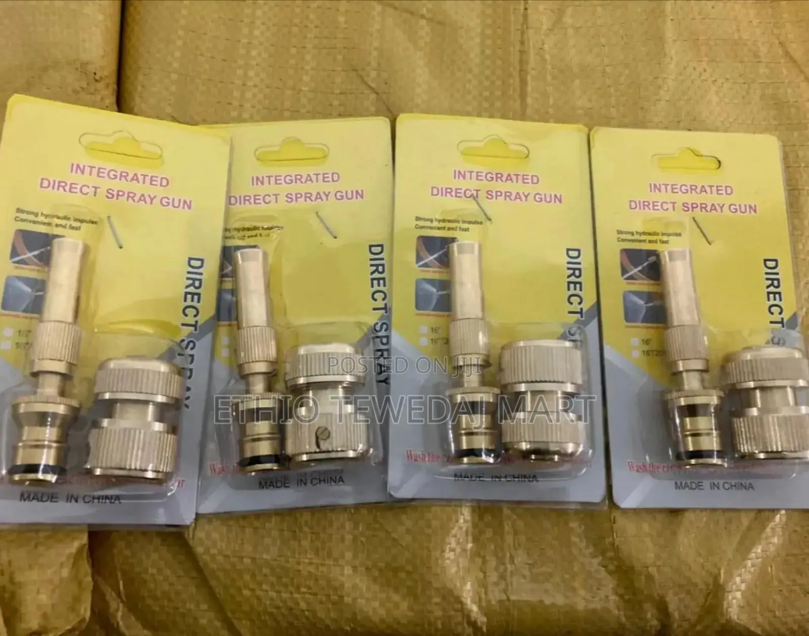 Brass High-Pressure Water Spray Gun Nozzle