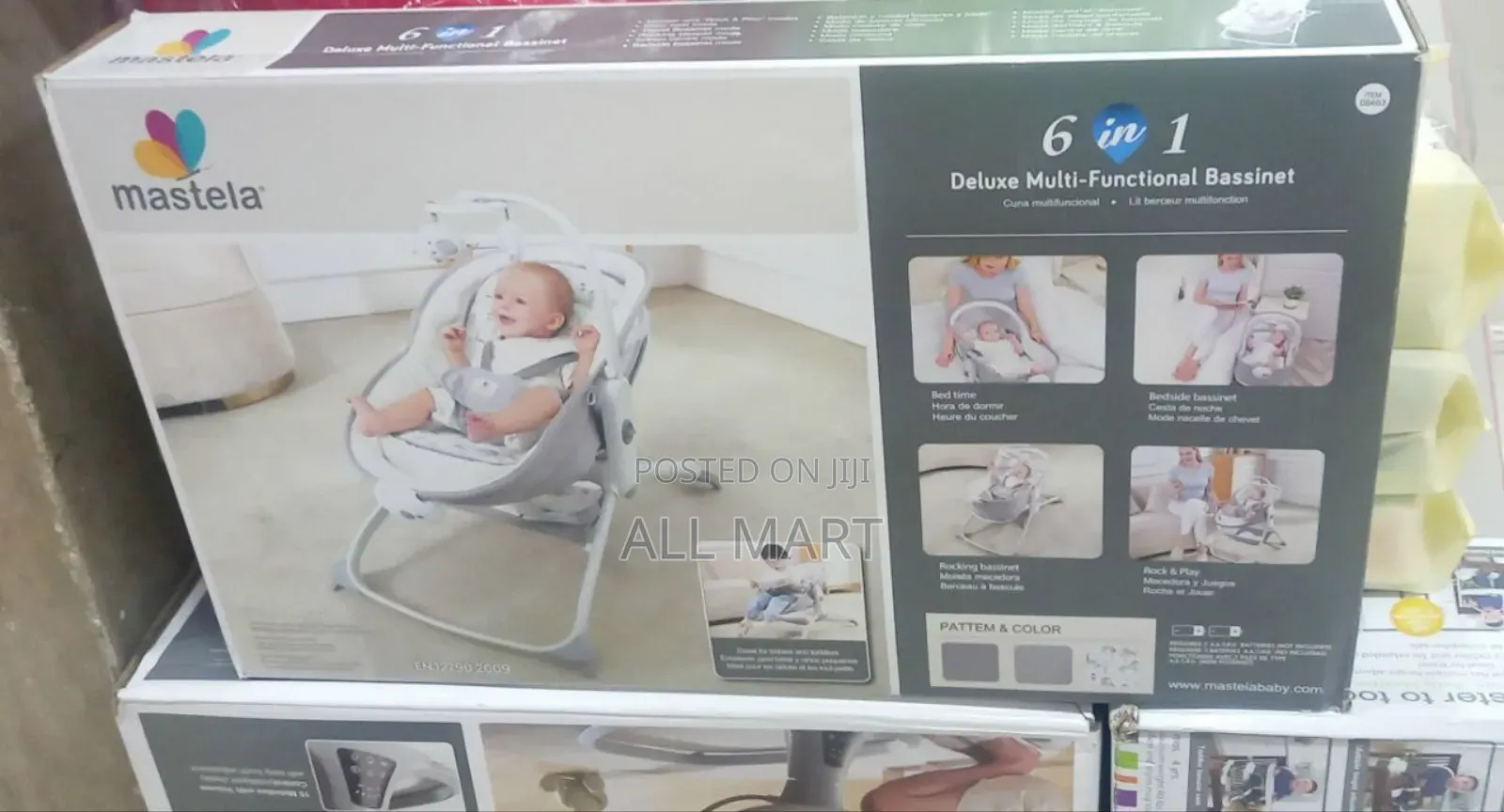 Mastela 6 In1 Multifunctional Baby Bassinet