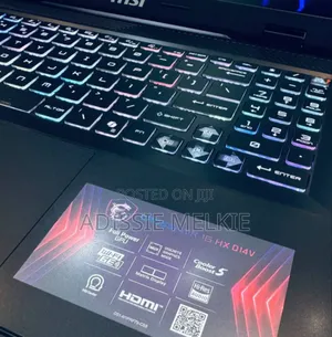 Photo - New Laptop MSI Crosshair 17 16GB Intel Core I7 SSD 1T