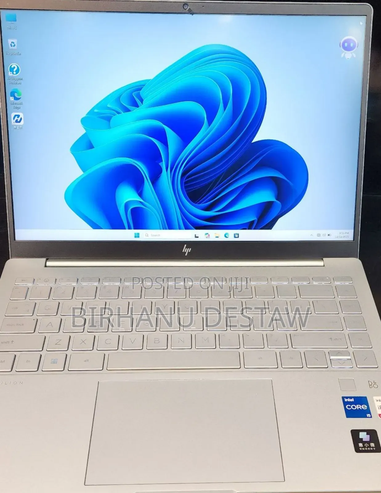New Laptop HP 16GB Intel Core I5 SSD 1T