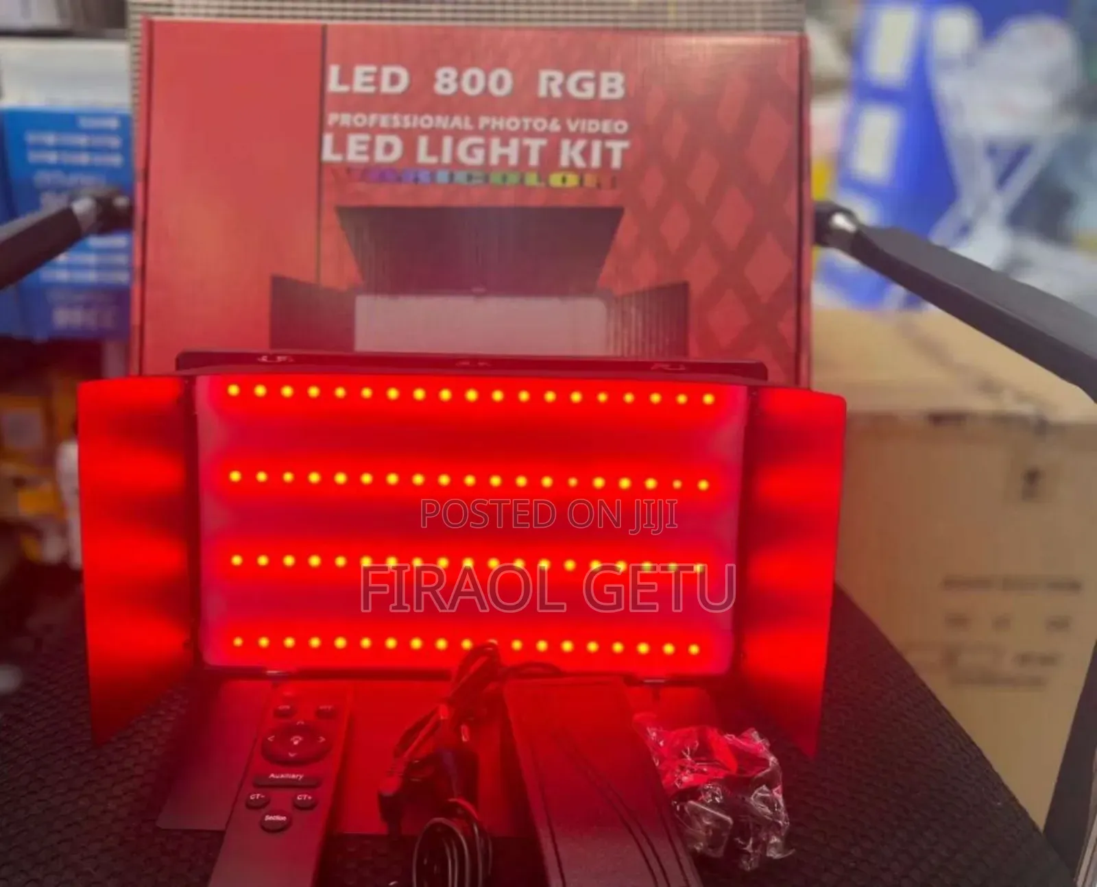 Led 800 RGB Professional Photo and Video Light Kit