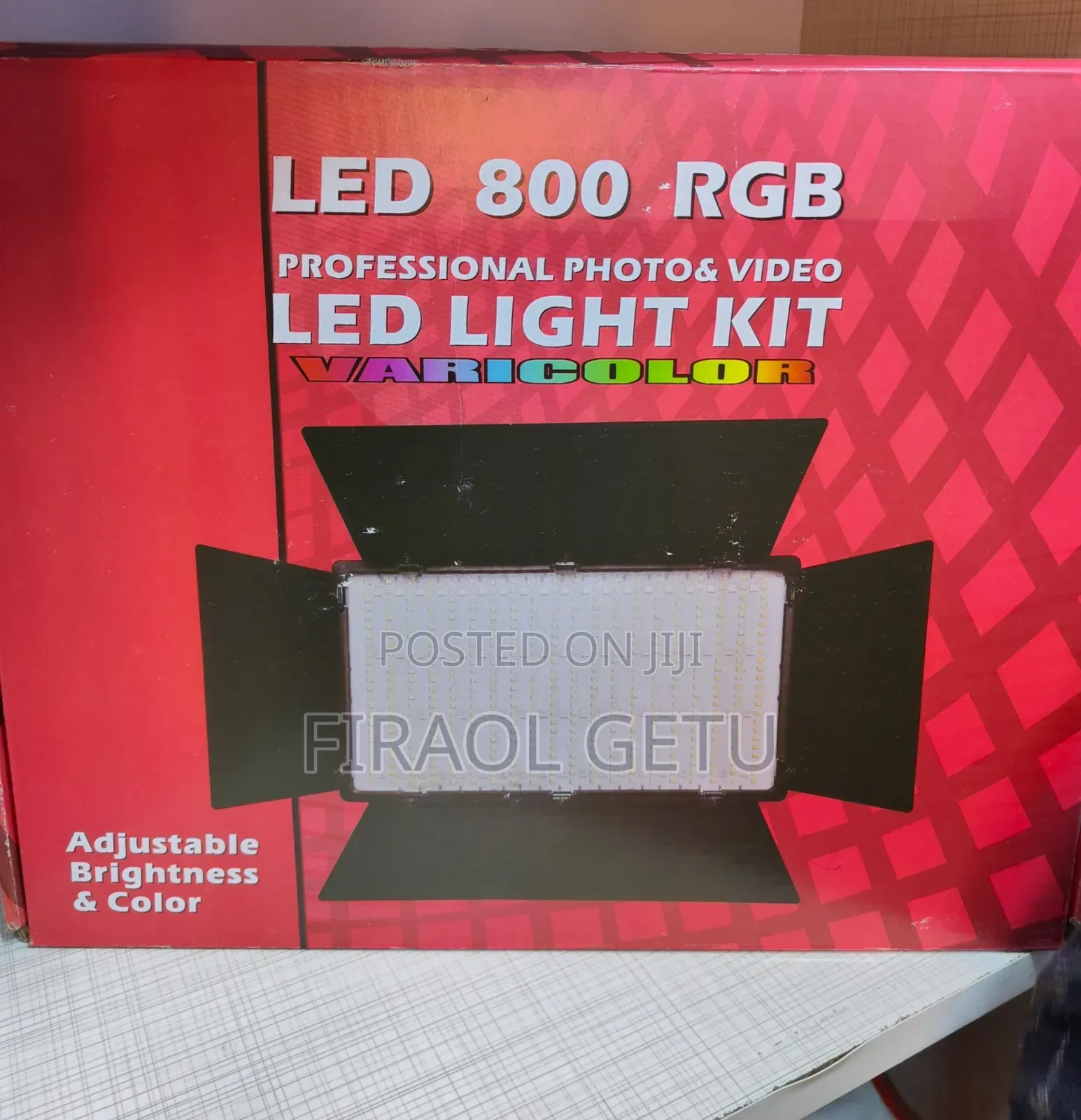 Led 800 RGB Professional Photo and Video Light Kit