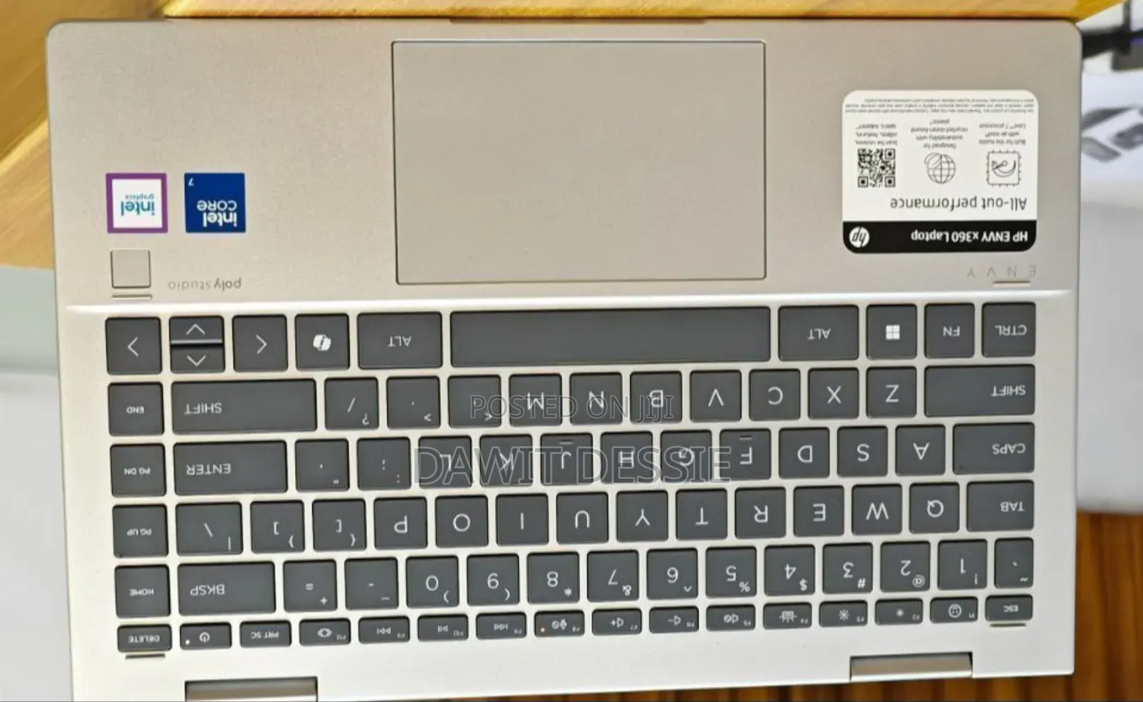 New Laptop HP Envy X360 16GB Intel Core 7 SSD 512GB