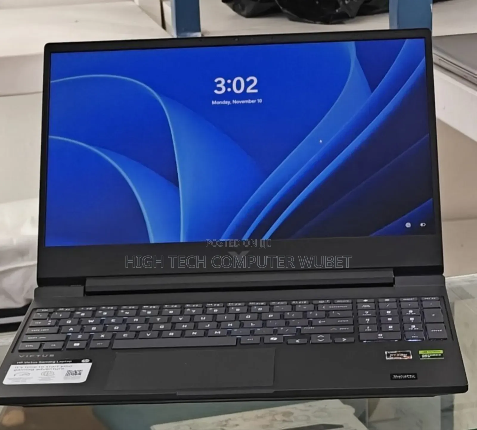 New Laptop HP Victus 15 16GB AMD Ryzen 7 SSD 512GB