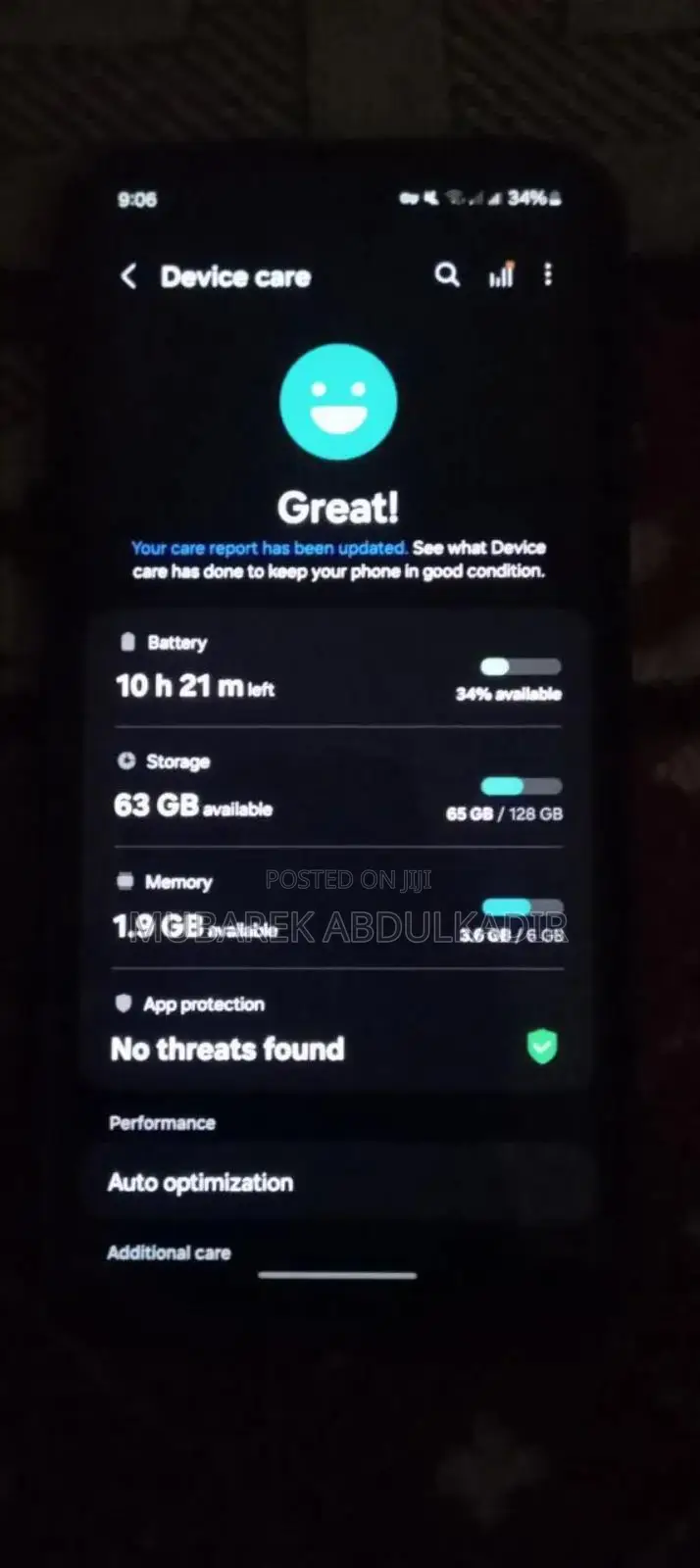 Samsung Galaxy A15 128 GB Black