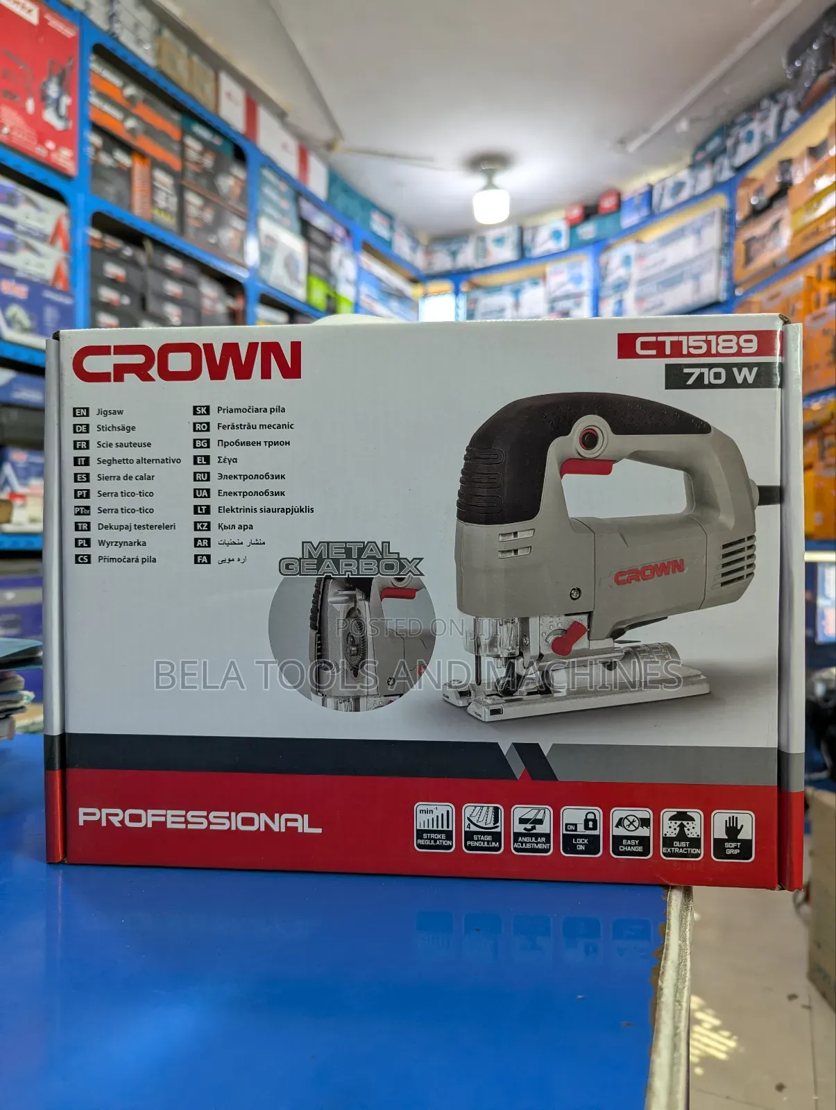 Crown Ct15189 710w Jigsaw High Quality Professional Jigsaw