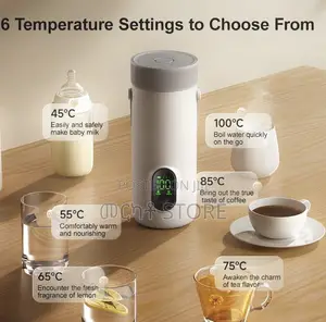 Photo - Portable Rechargeable Electric Kettle