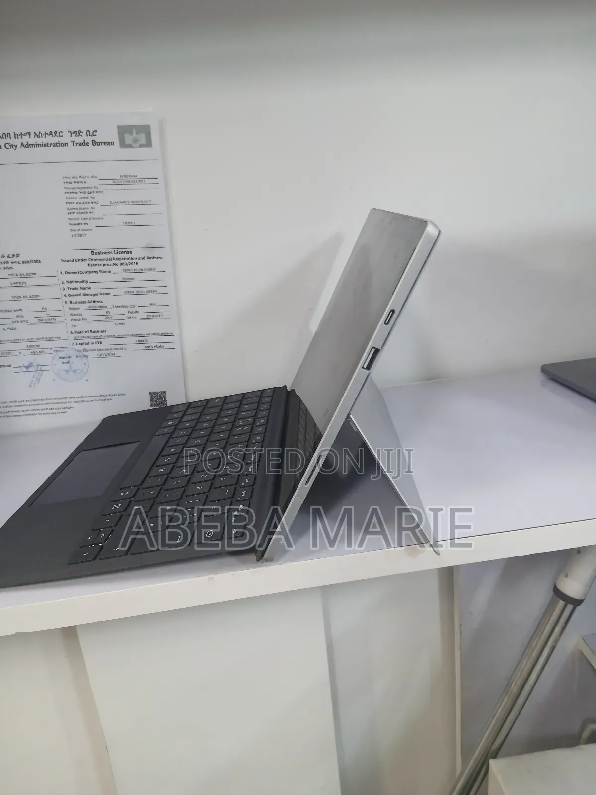 New Laptop Microsoft Surface Pro 7 8GB Intel Core I5 SSD 256GB