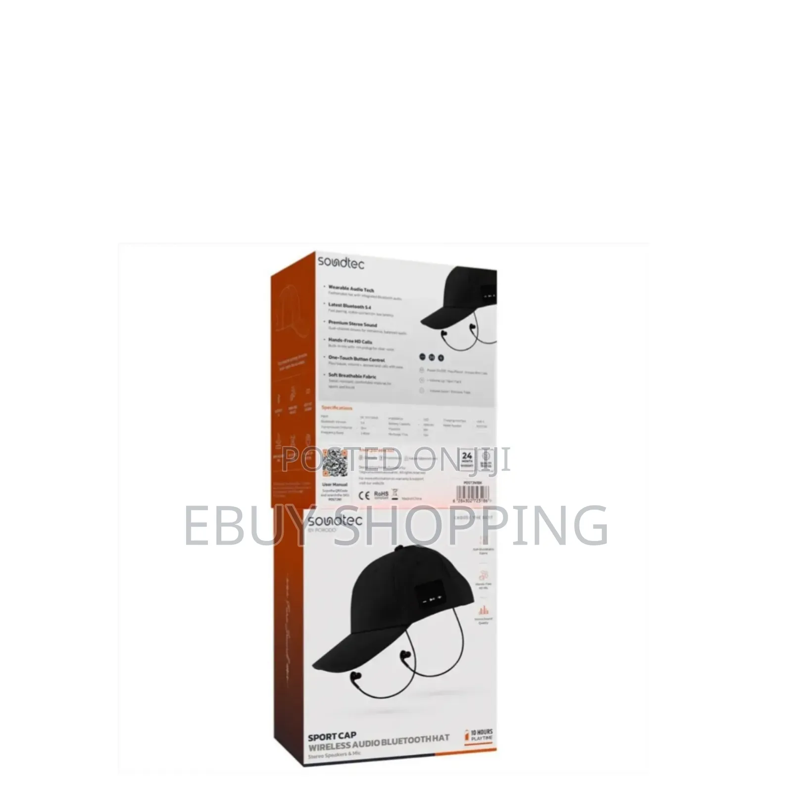 Hands-Free Music Calls: Porodo Soundtec Bluetooth Cap