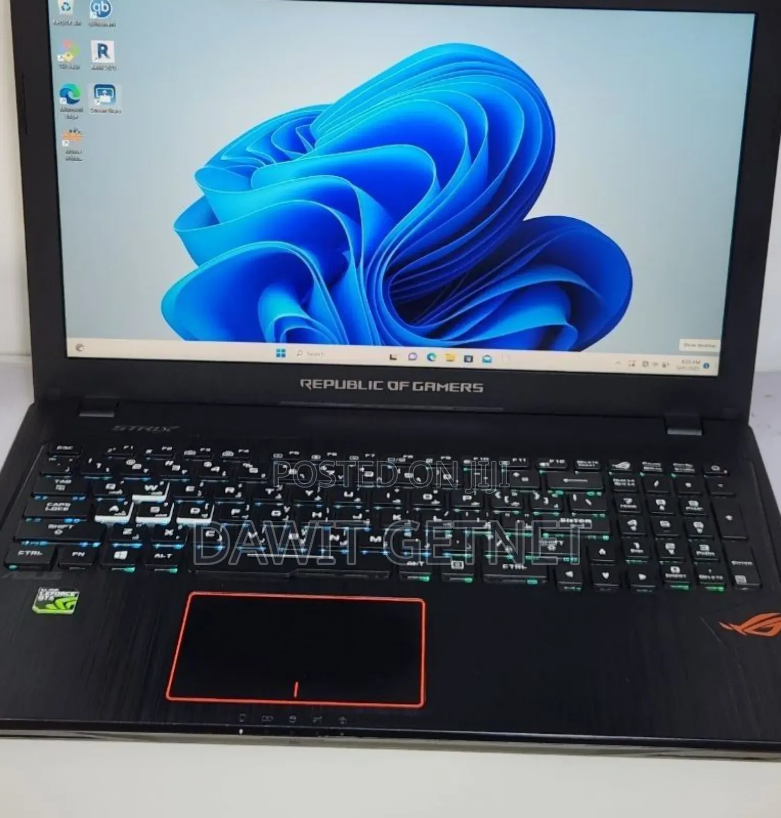 New Laptop Asus ROG Strix G15 16GB Intel Core I7 SSD 128GB