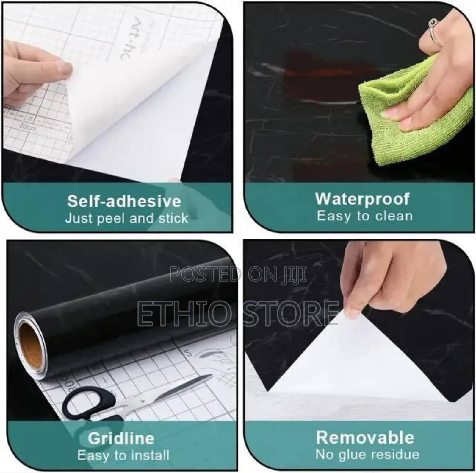 Self Adhesive Wood Grain Sticker