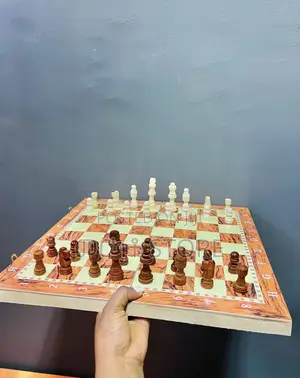 Photo - 3in1 Woodn Chess Board