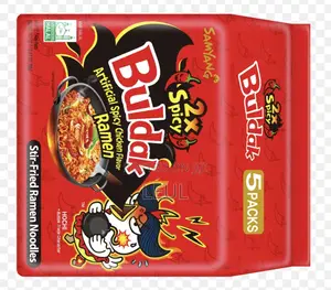 2x And 3x Spicy Buldak Korean Noodles