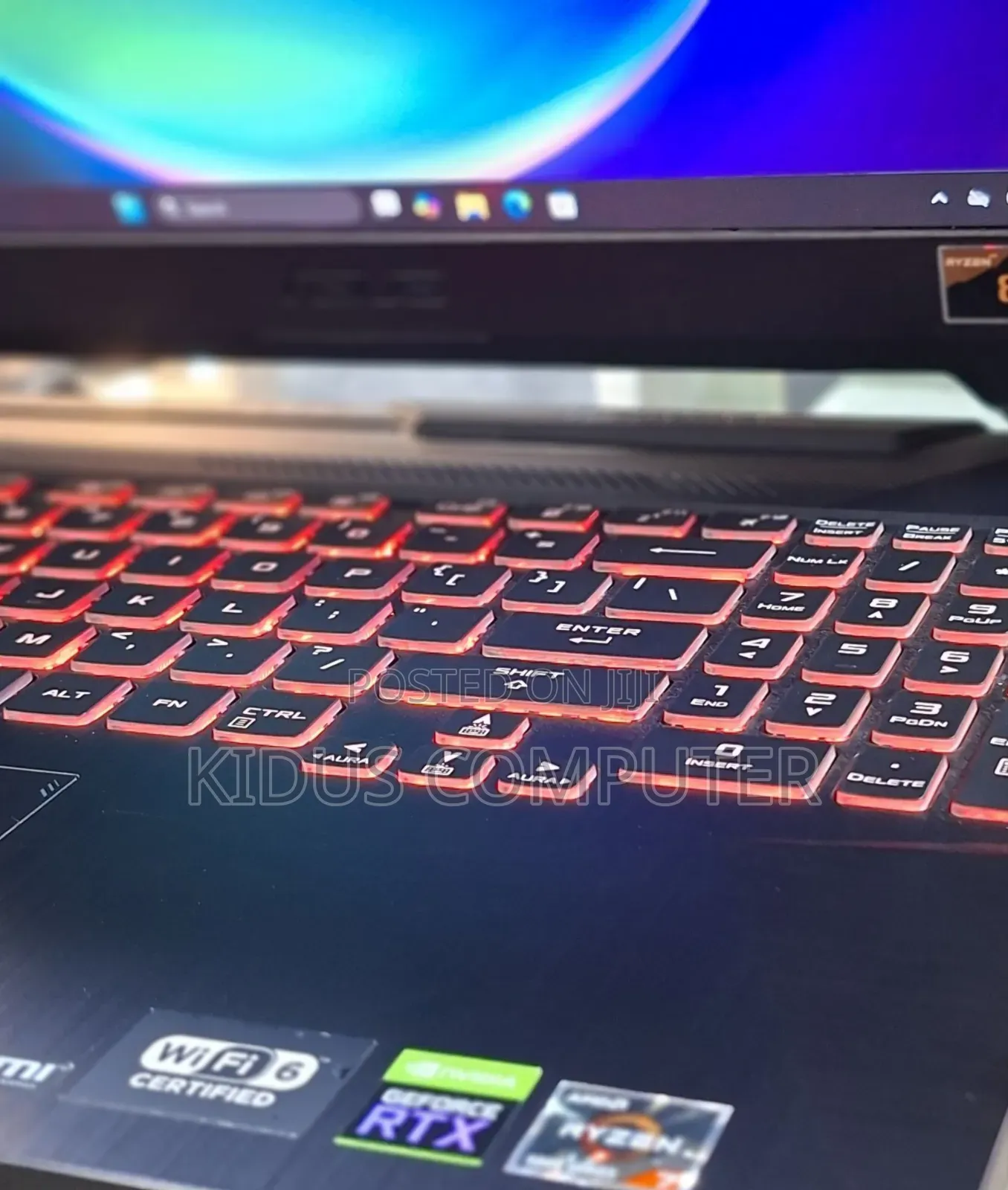 New Laptop Asus TUF Gaming A15 16GB AMD Ryzen 7 SSD 512GB