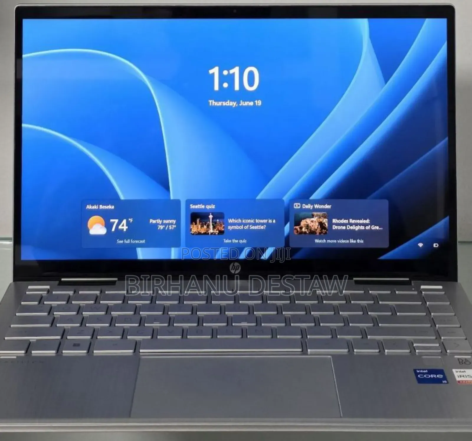 New Laptop HP 8GB Intel Core I5 SSD 512GB