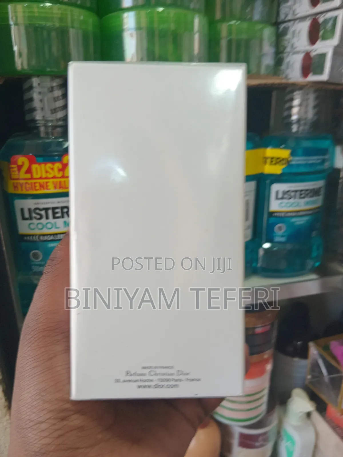 Tester Perfume Suvage Dior