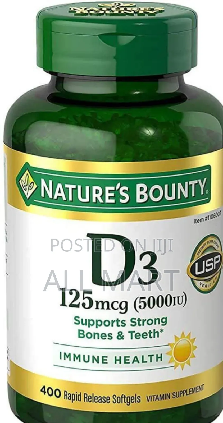 Vitamin D3 Available
