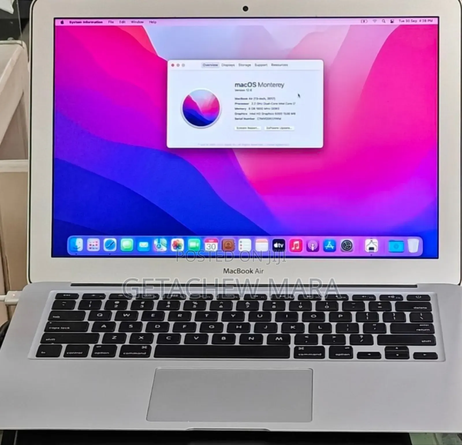 New Laptop Apple MacBook Pro 2017 8GB Intel Core I7 SSD 512GB