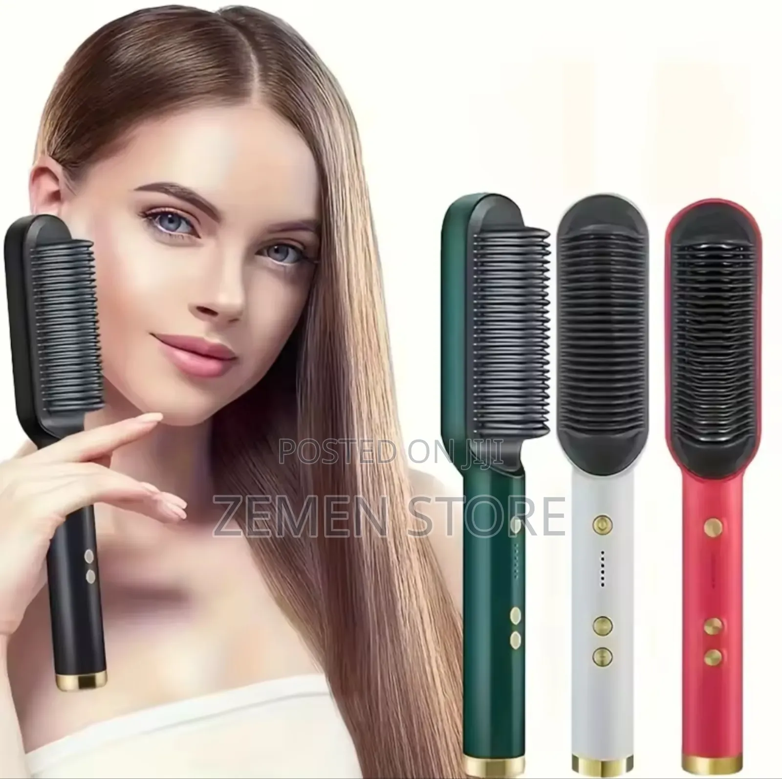 Hair Straightener ሁሉንም አይነት ጸጉር ያለ ልፋት በሙቀት የሚያስውብ