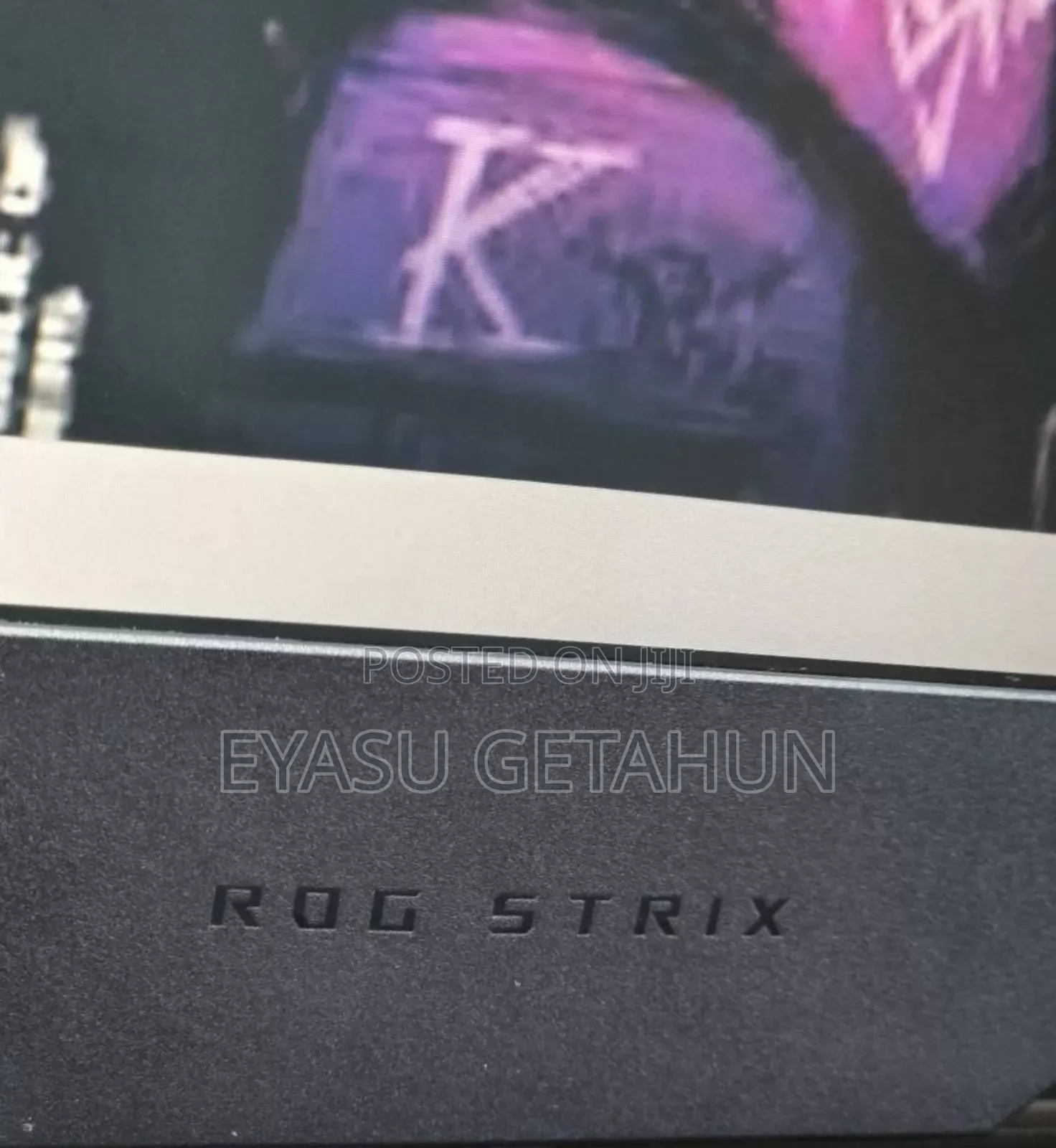 New Laptop Asus ROG Strix G15 16GB Intel Core I7 SSD 512GB