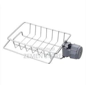 Adjustable Faucet Sink Rack Sponge Soap Holder