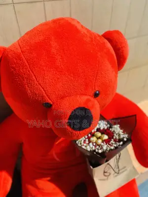 3xl Teddy Bear With Bouquet