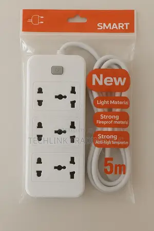Smart 6-way Universal Extension Socket