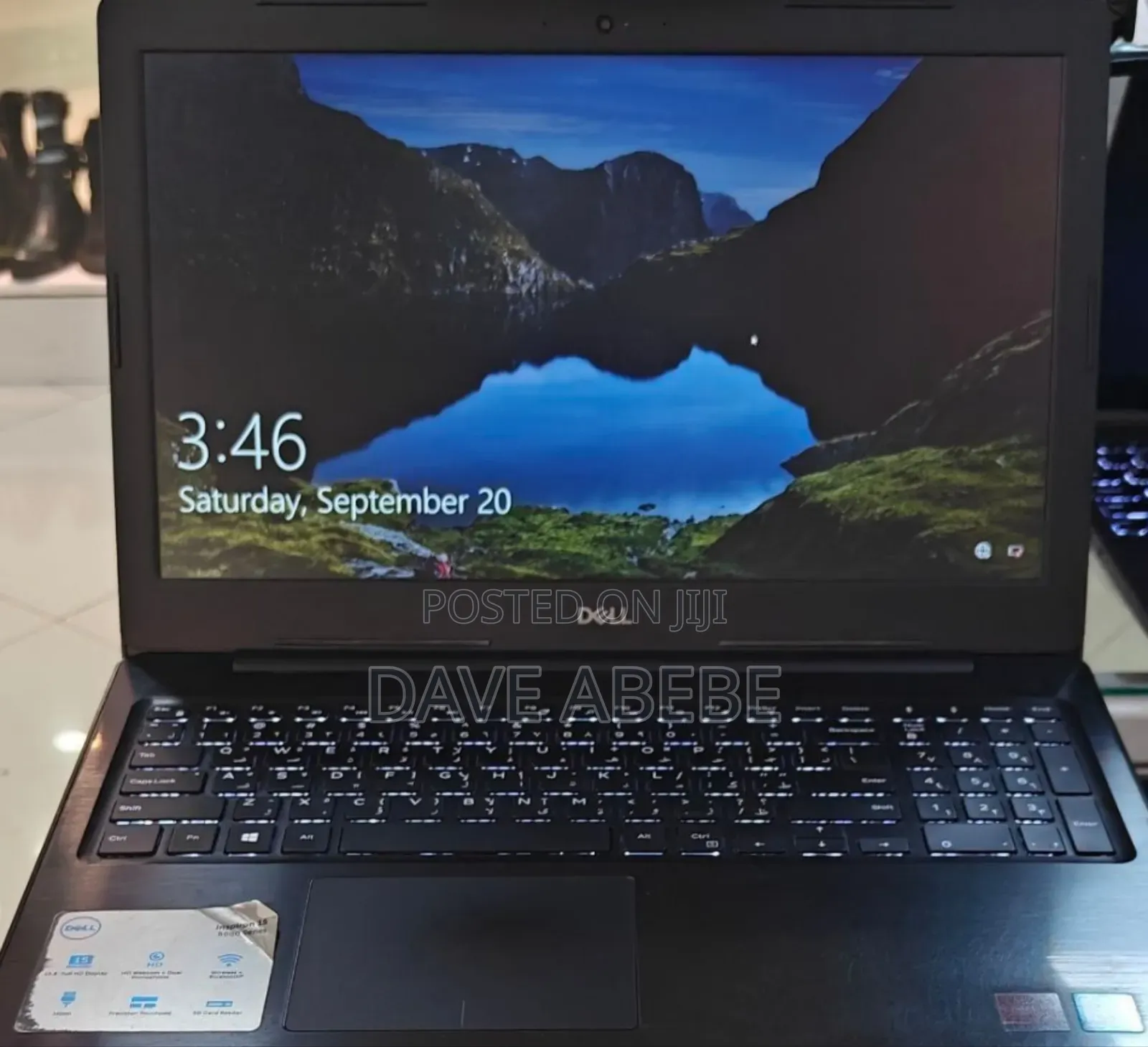 New Laptop Dell 8GB Intel Core I7 SSD 256GB