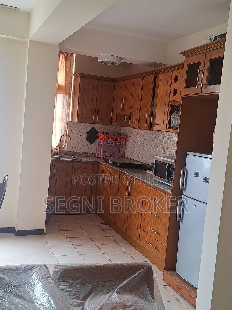 Furnished 1bdrm Apartment in Semet Safari, Bole for rent