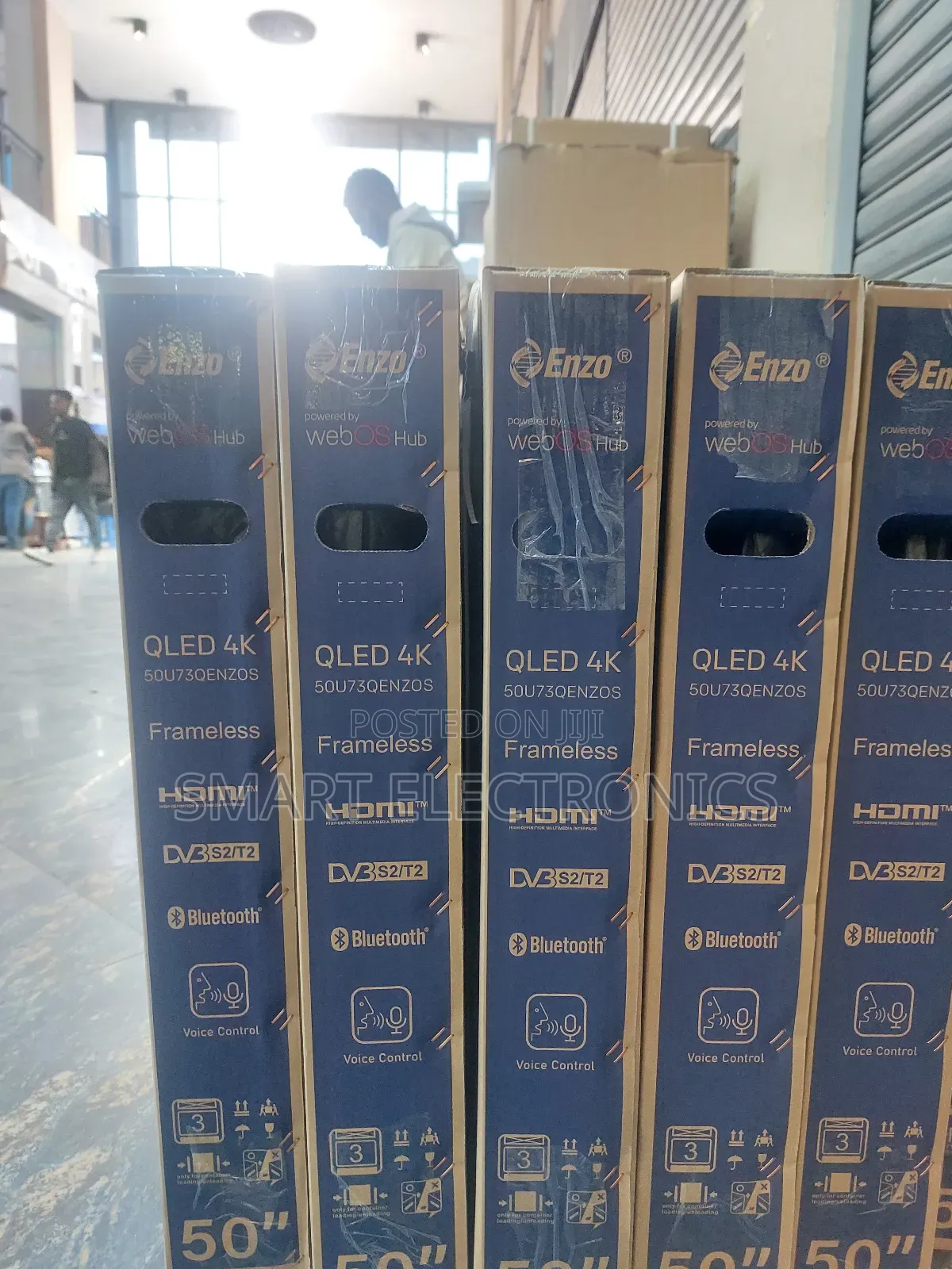 Enzo Inch Smart Android Tv New Arrival 2025 Youtube and Wifi Access