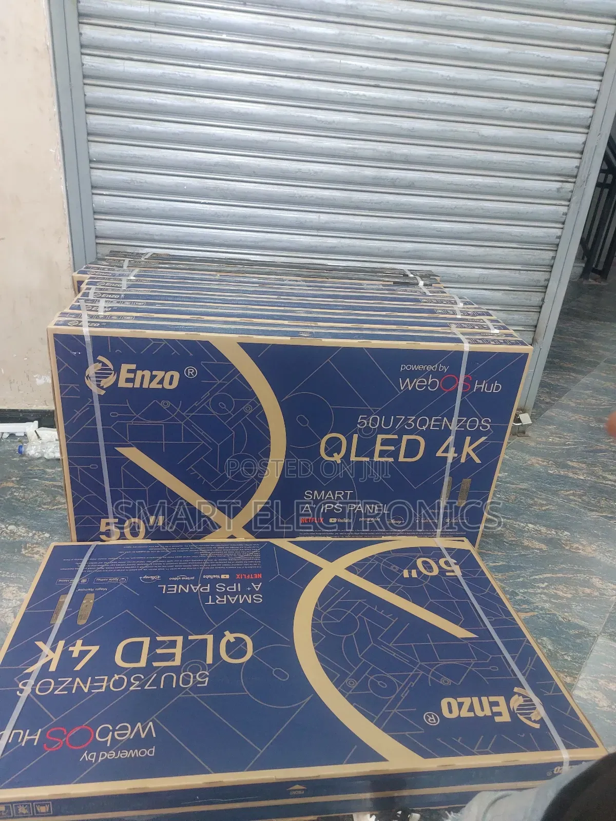 Enzo Inch Smart Android Tv New Arrival 2025 Youtube and Wifi Access