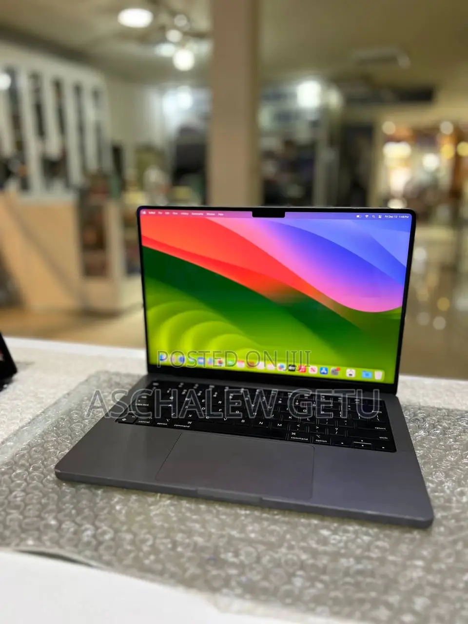New Laptop Apple MacBook Pro M1 16GB Apple M1 SSD 512GB