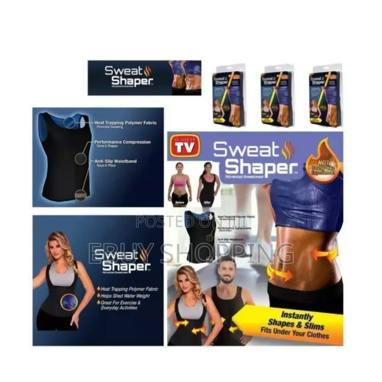 Sweat Shaper Slimming Body Shaper