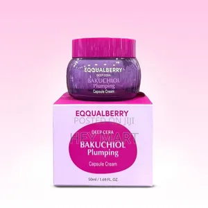 Eqqualberry Deep Cera Bakuchiol Plumping Capsule Cream.