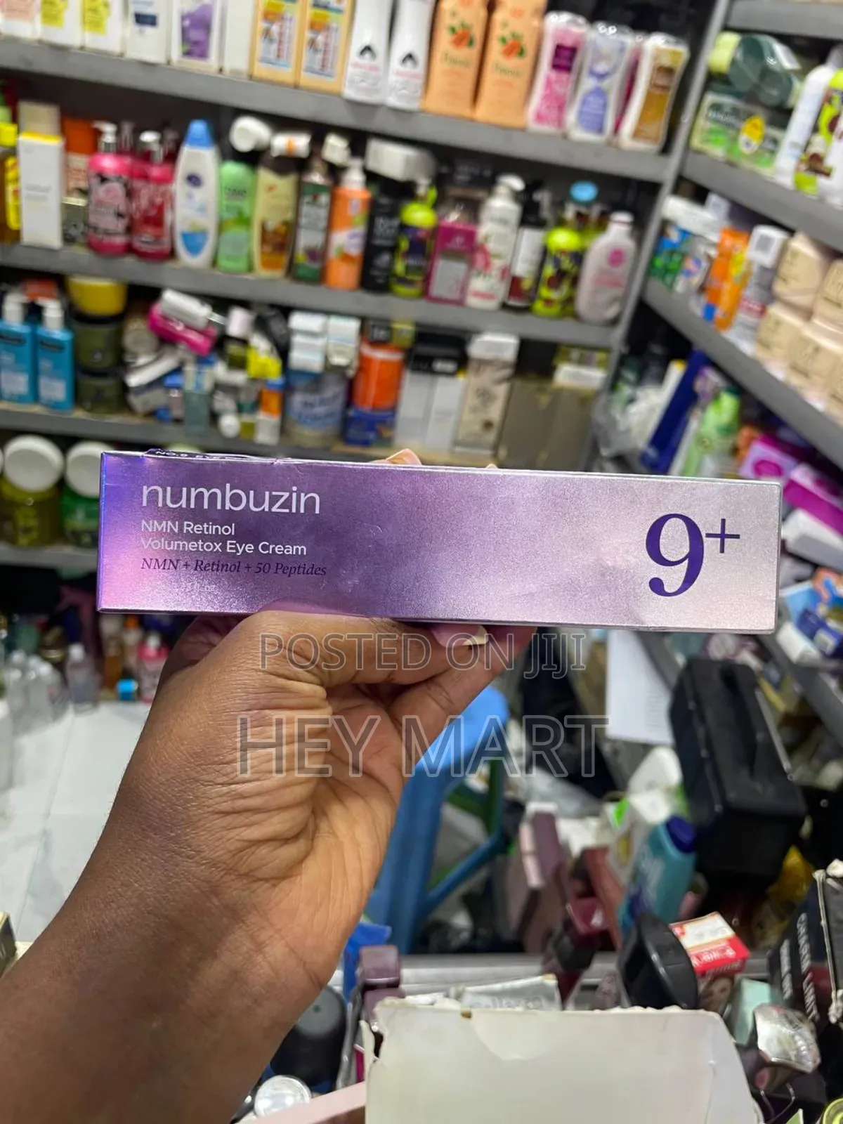 Numbuzin No.9 Nad+ Retinol Volumetox Eye Cream.