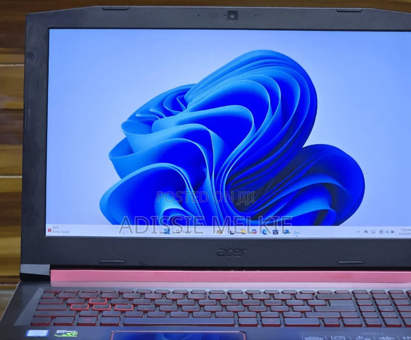 New Laptop Acer Nitro 5 8GB Intel Core I5 SSD 256GB