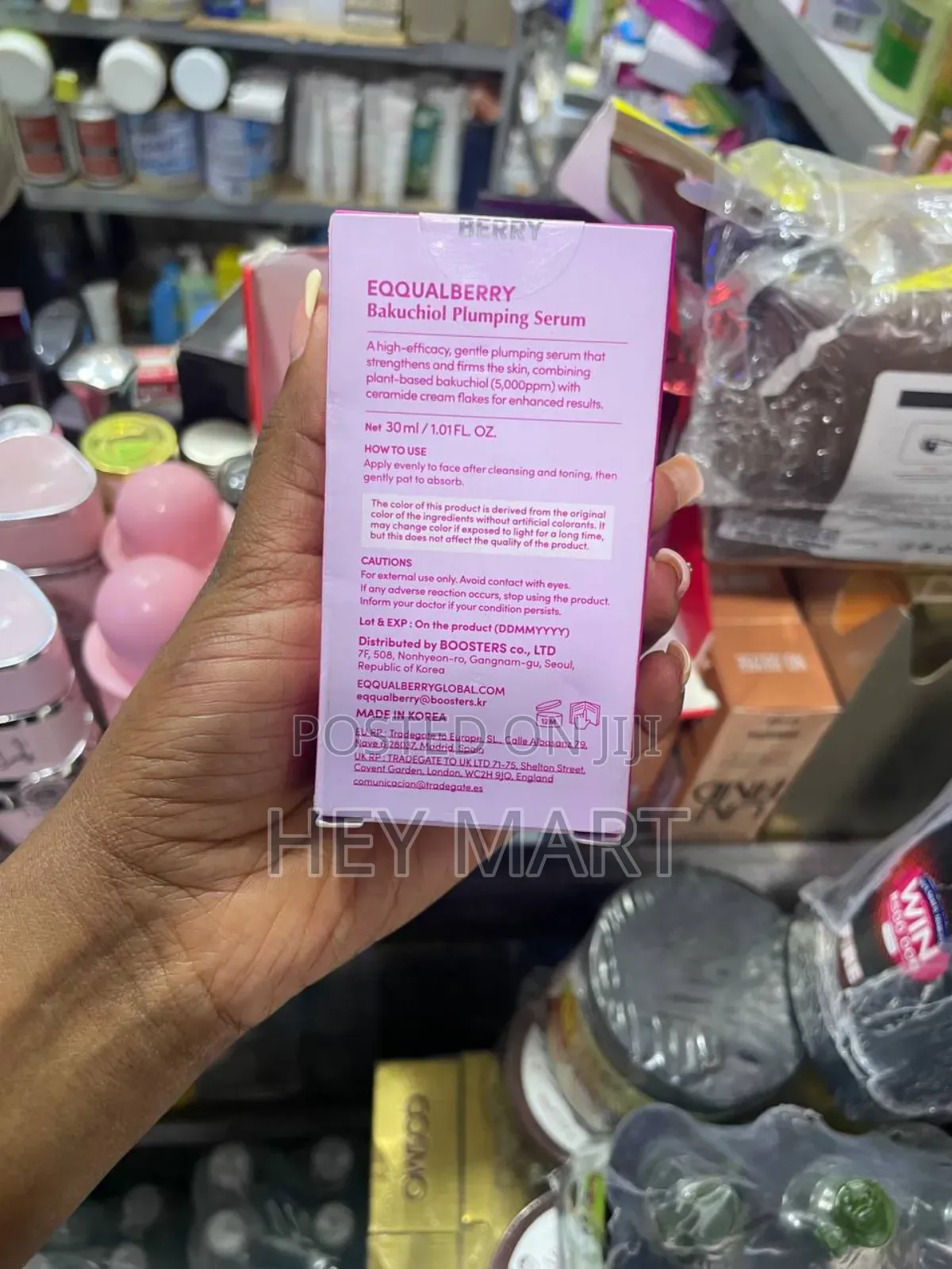 Eqqualberry Bakuchiol Plumping Face Serum