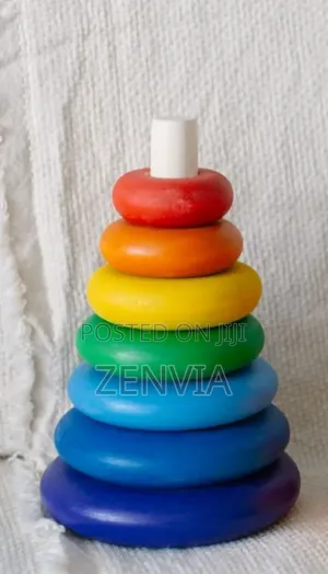 Stacking Ring Pyramid Toy | Baby/Toddler Learning Toy | Free Delivery