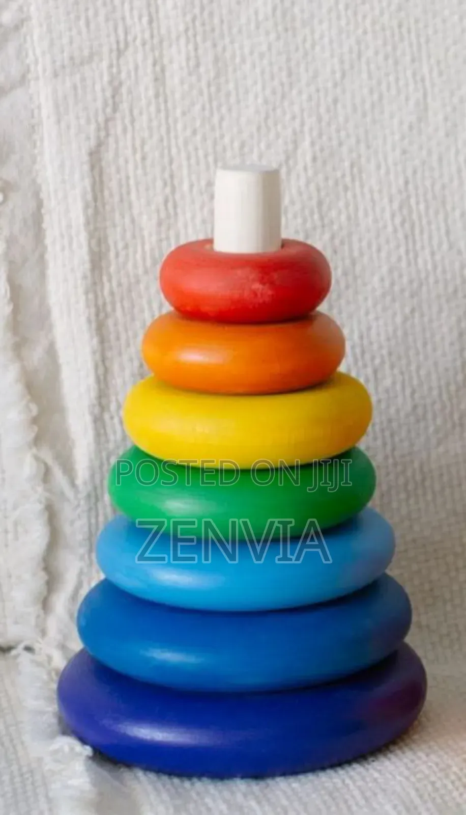 Stacking Ring Pyramid Toy | Baby/Toddler Learning Toy | Free Delivery