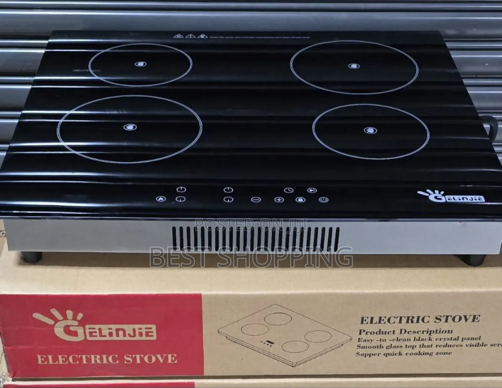 Gelingie 4 in 1 Touch Stove Full Digital Hot Plate