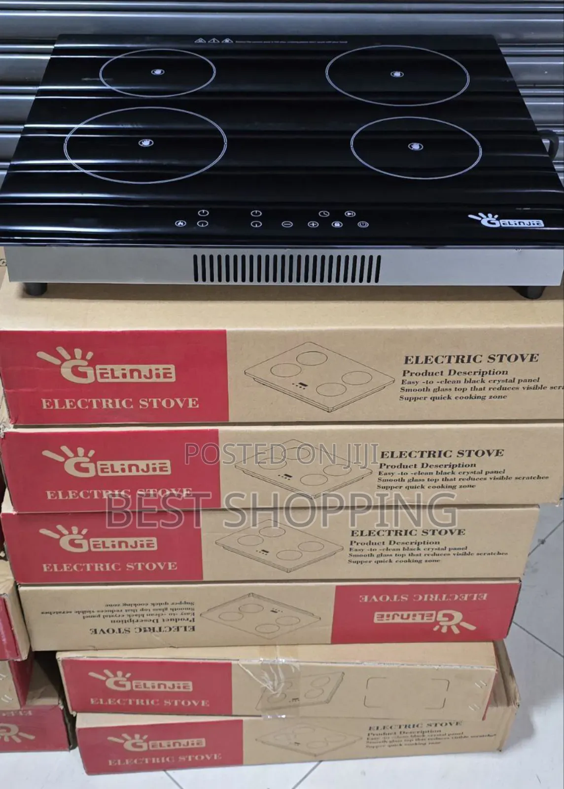 Gelingie 4 in 1 Touch Stove Full Digital Hot Plate