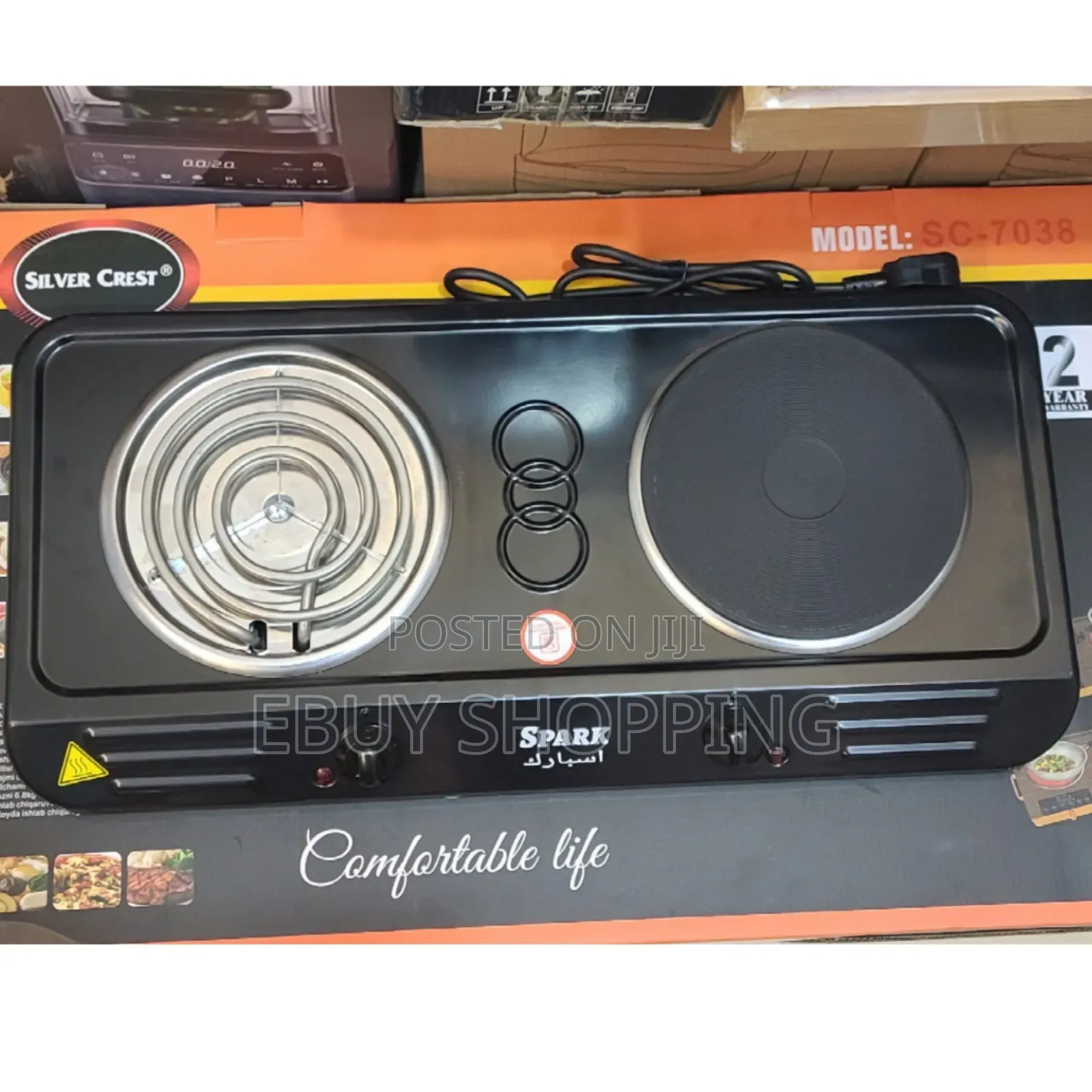 Spark Thermostat-Controlled Hot Plate