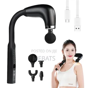 Portable Electric Back Muscle Massager With Extended Handle