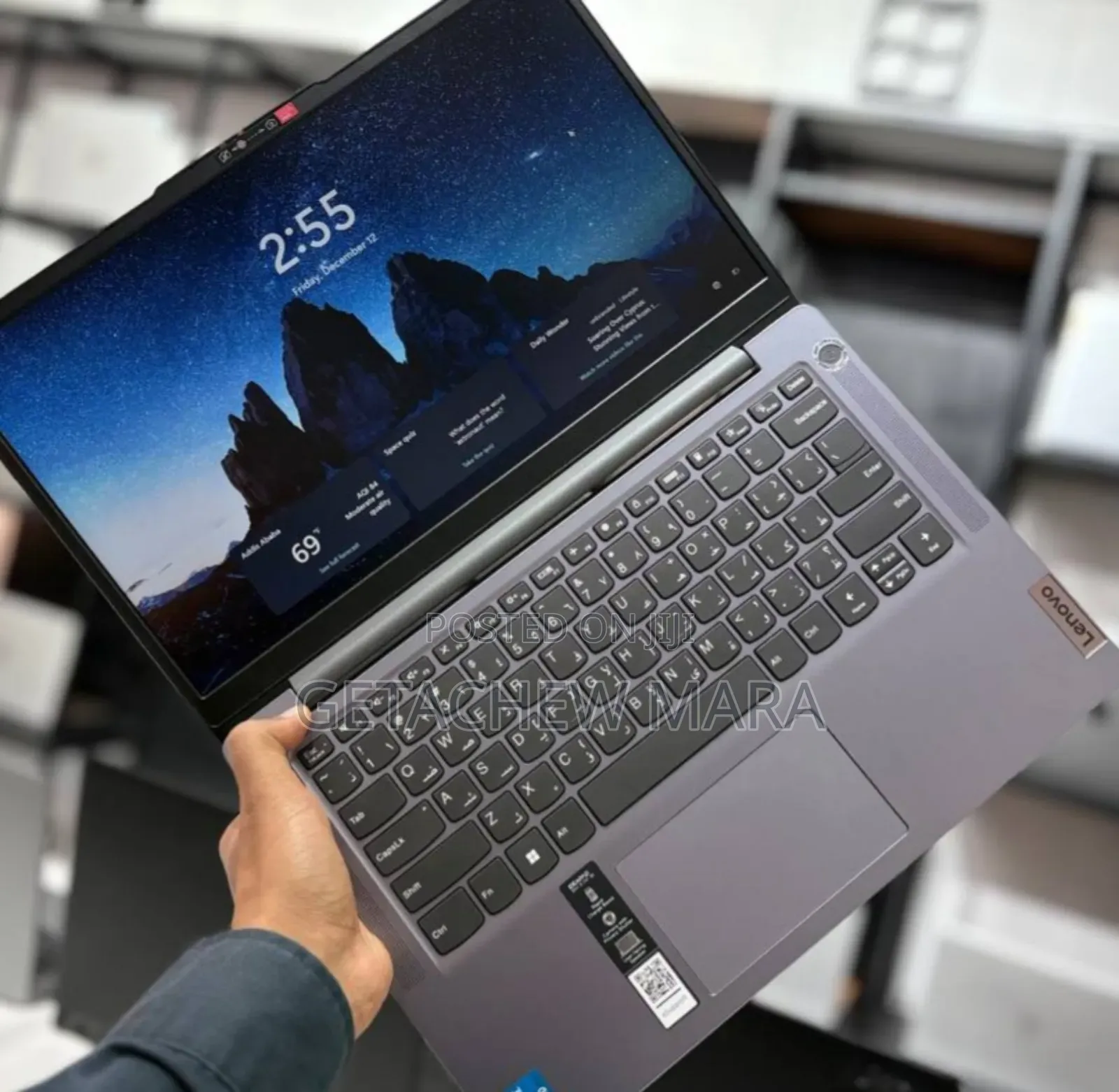 New Laptop Lenovo Ideapad 3 8GB Intel Core I3 SSD 256GB