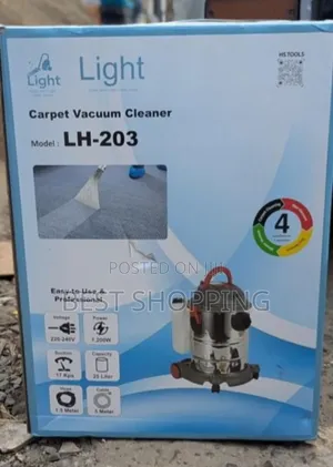 Photo - Light 4 in 1 Carpet Vacuum Cleaner Wet and Dry Vacuum Cleaner 25 Liter