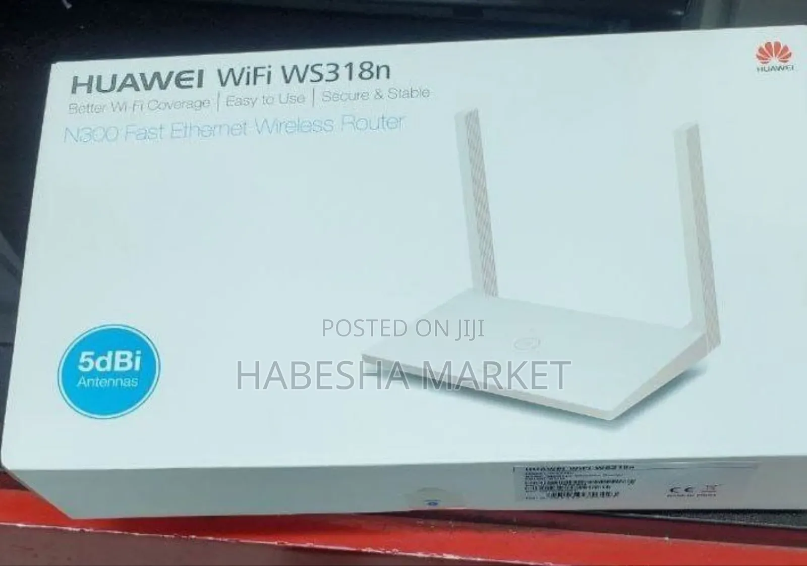 Huawei Wifi Wd318n N300 Fast Ethernet Wireless Router –Fast Connection