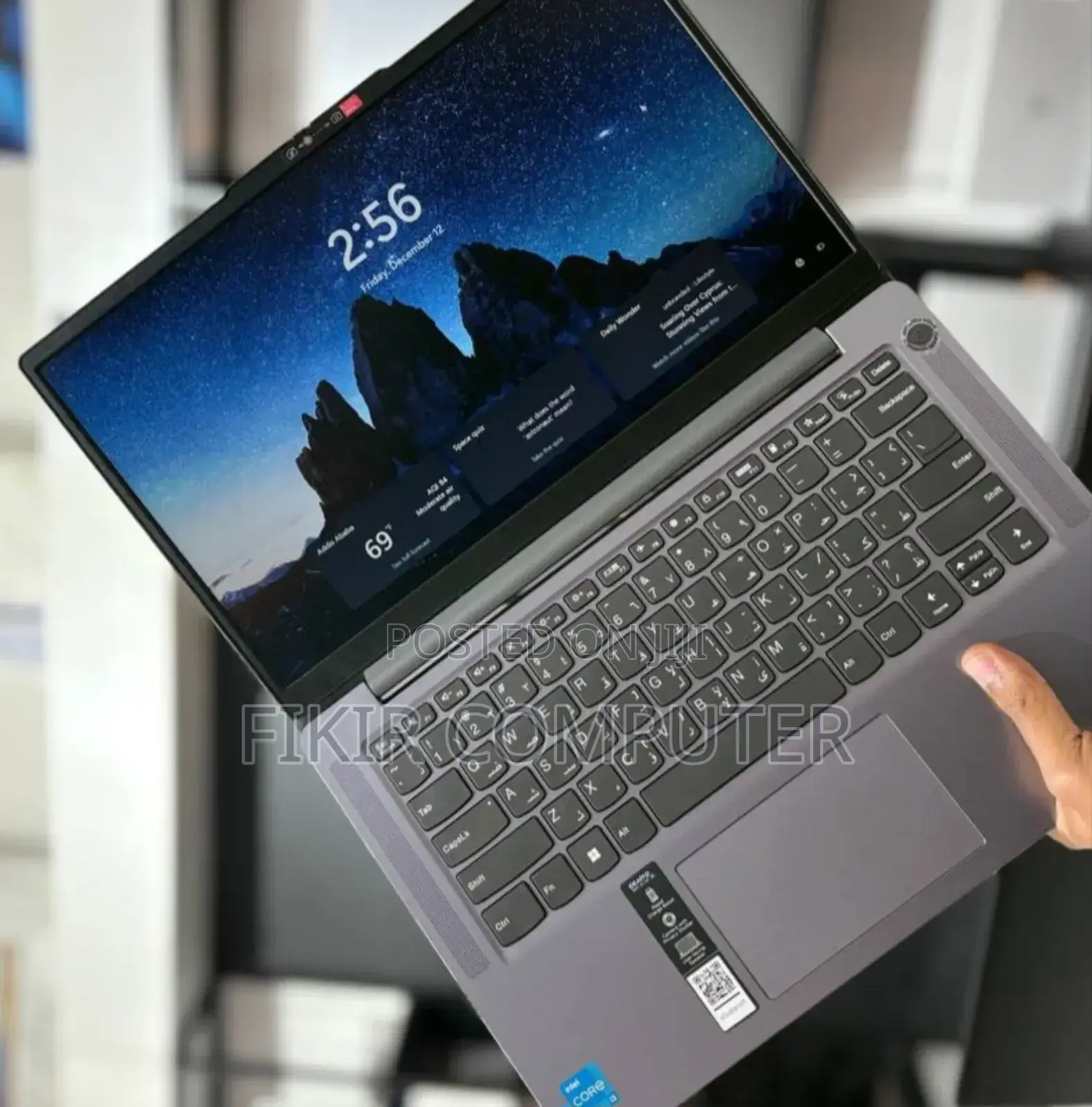 New Laptop Lenovo Ideapad 3 8GB Intel Core i3 SSD 256GB