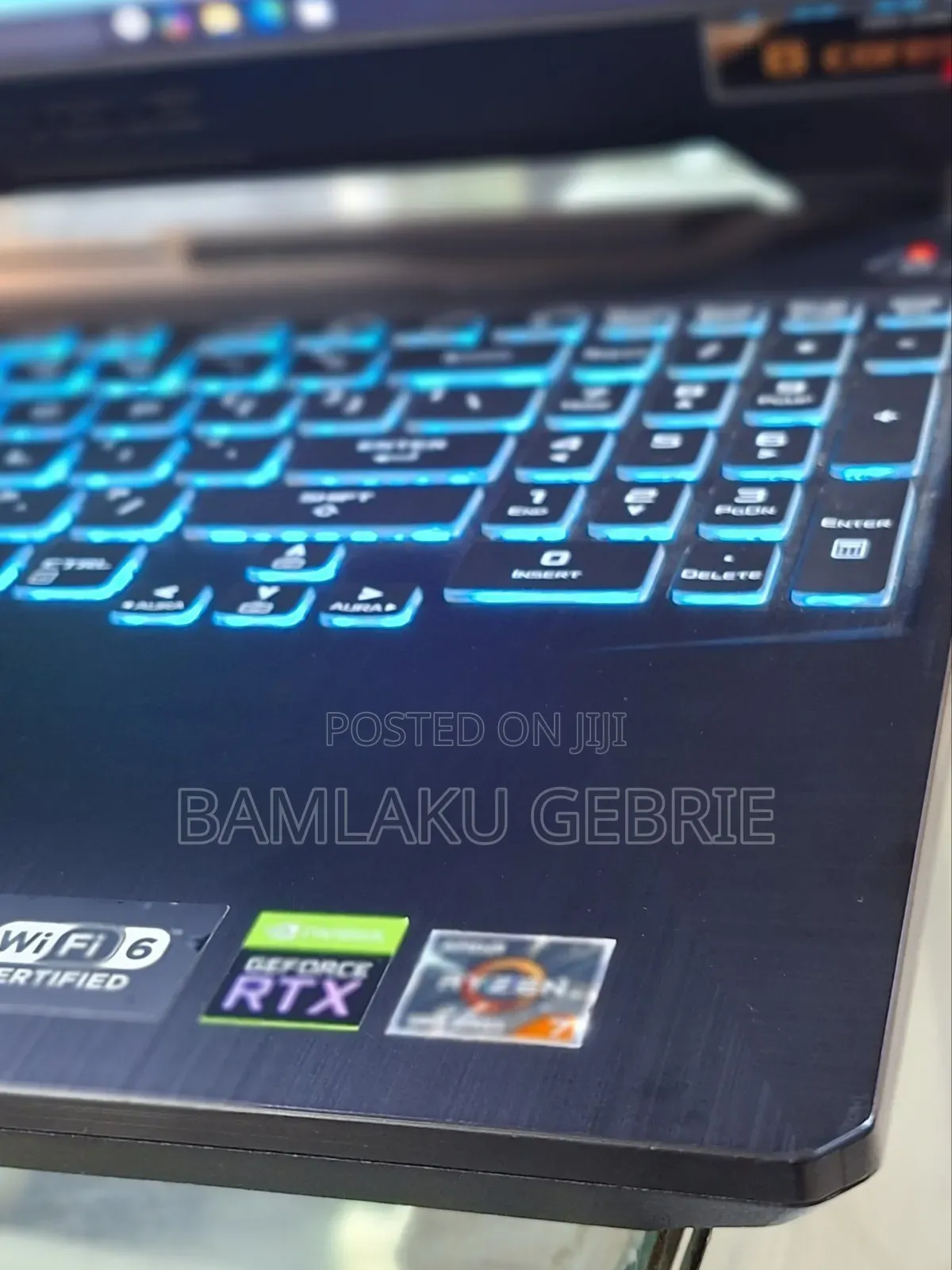 New Laptop Asus TUF Gaming A15 16GB AMD Ryzen 7 SSD 512GB