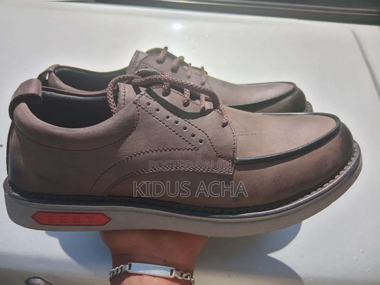 Leather Shoes(Free Delivery)